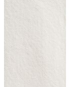 Bryce Coquillage lange rechte rok in ecru gabardine