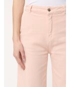 Vaqueros anchos de gabardina de algodón empolvado Jay