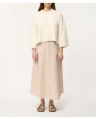 Benin Mastic midirok van popeline