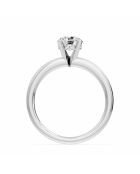 0.50 karaat ronde synthetische diamant solitaire Elisabetta Witgoud