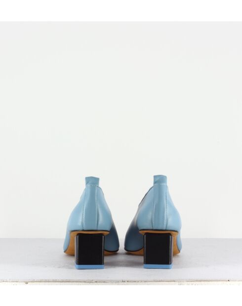 Escarpins en cuir Mildred bleus
