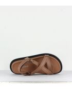 Sandali Cintia in pelle beige