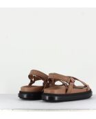 Sandali Cintia in pelle beige