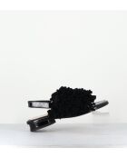 Alison zwarte leren sandalen