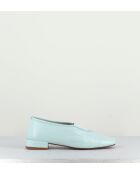 Ballerines en cuir Gillian bleues