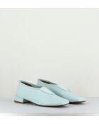 Ballerines en cuir Gillian bleues