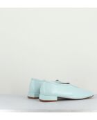 Ballerines en cuir Gillian bleues