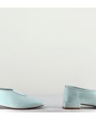 Ballerines en cuir Gillian bleues