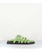 68750 groene leren sandalen