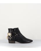 Botas de piel Black Lo