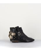 Botas de piel Black Lo