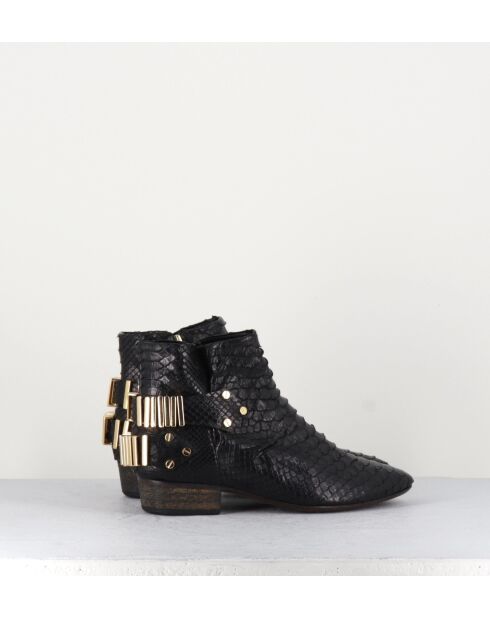 Botas de piel Black Lo