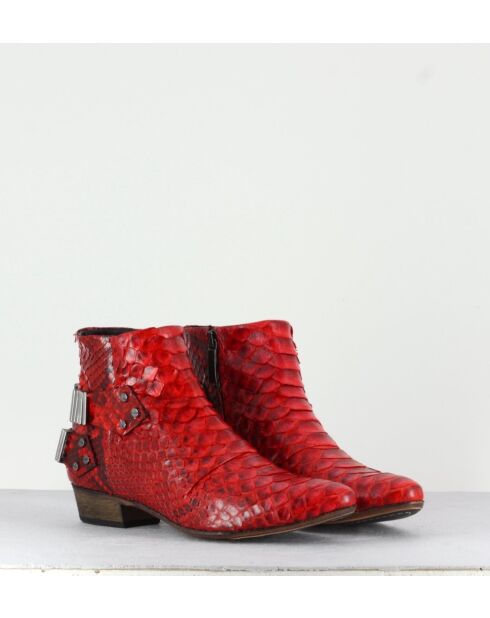 Red Lo Lederstiefel