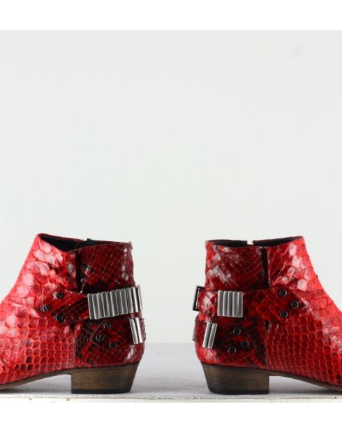 Red Lo Lederstiefel