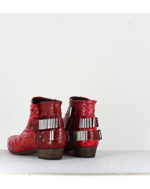 Red Lo Lederstiefel