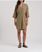 Jovana Army Kurzkleid mit Streifenmuster