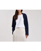 Bamako ecru soepelvallende satijnen lange rok