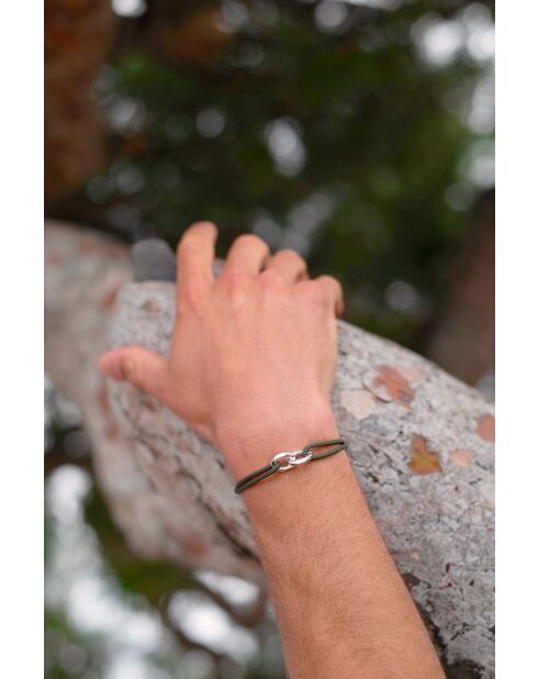 Verzilverd/kaki vergulde achthoekige armbandpakketten