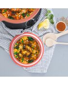 Elektrische tajine 3L zwart/rood - 3000 W