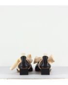 Ballerines en cuir Dafne noires