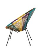 Poltrona in resina Le cabana 3 colori - D.72cm