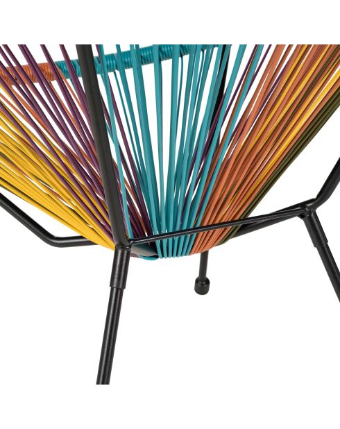 Poltrona in resina Le cabana 3 colori - D.72cm