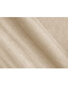 Simona 4-zits converteerbare fluwelen bank met opbergbox lichtbeige - 250x100x84 cm