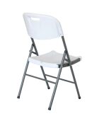 Set van 2 vouwstoelen Reception wit - 47x43x79 cm