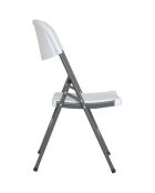 Set van 2 vouwstoelen Reception wit - 47x43x79 cm