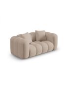 Canapé Elise 2 places cappuccino - 178x94x70 cm