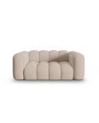 Canapé Elise 2 places cappuccino - 178x94x70 cm