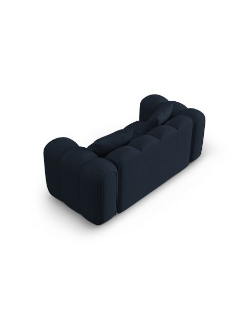 Divano Elise 2 posti blu royal - 178x94x70 cm