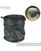 Sac de jardin pop up Mon jardin noir - 270L