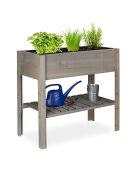 Moestuin op houten poten Mijn grijze tuin - 81x40x78 cm