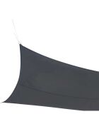 Costo polyester schaduwzeil 160gr/m2 antraciet - 3x2m