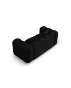 Canapé Elise 2 places noir - 178x94x70 cm