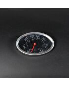 Barbacoa Elite con tapa negra - 84x70x105 cm