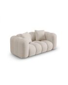 Canapé Elise 2 places beige - 178x94x70 cm