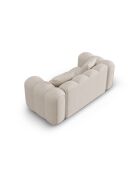 Canapé Elise 2 places beige - 178x94x70 cm