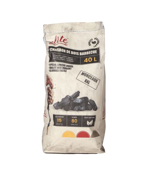 Elite schwarze Holzkohle - 40L