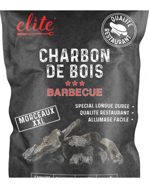 Elite schwarze Holzkohle - 40L