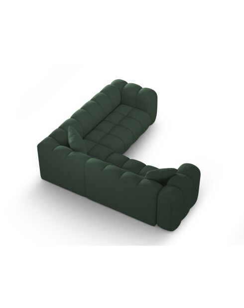 Elise 5-zits modulaire symmetrische hoekbank zeegroen - 238x238x70 cm