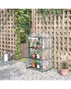 Serra da giardino con porta a 3 livelli My green garden - 69x49x125 cm