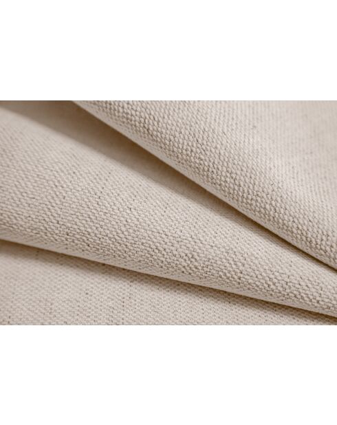 Canapé d'angle droit modulaire Elise 4 places beige - 300x190x70 cm