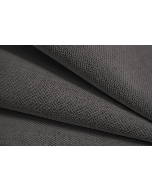 Canapé d'angle gauche panoramique modulable Elise 6 places gris - 330x238x70 cm