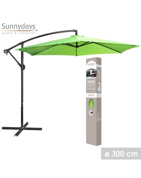 Anise Deported ronde parasol - D.300 cm