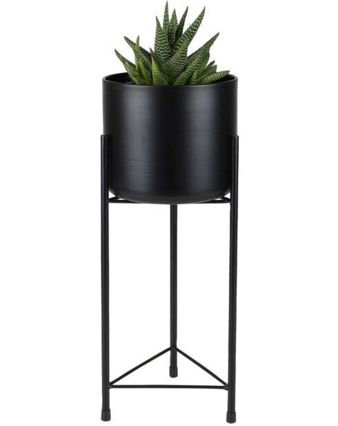 Tuinpothoes op poten en zwart metaal - S:30 cm/M:45 cm/L:60 cm