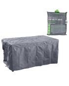 Premium tuintafelhoes donkergrijs - 180x110x60cm
