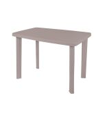 Table de jardin Faretto taupe - 100x70cm