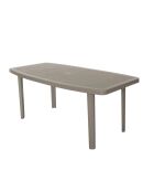 Table de jardin Faretto taupe - 100x70cm